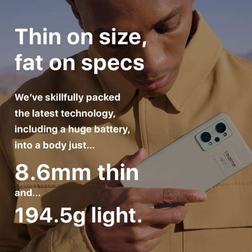 Realme GT2 5G 12gb/256gb Smartphone - £359.99 @ Amazon