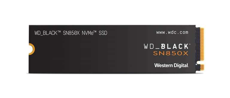 Western Digital Black SN850X M.2-2280 2TB WDS200T2X0E