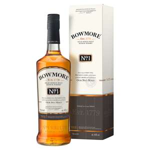 Bowmore No. 1 Single Malt Scotch Whisky £18 instore @ Asda Shaw, Oldham