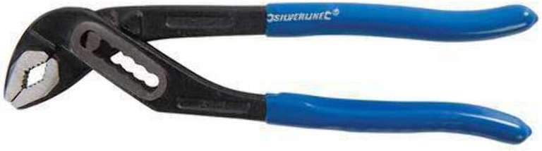 Silverline Slim Jaw Waterpump Pliers Length 180mm - Jaw 45mm
