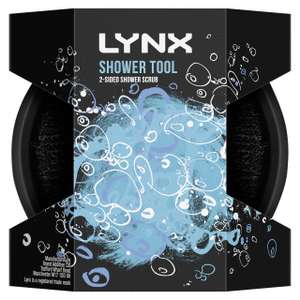 Lynx 2-Sided Shower Tool with 2 scrubbing options - £2.73 / £2.43 S&S & voucher
