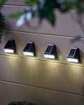Solar Wall and Fence Light 4 Pack - Available to pre-order - £7.99 (+£2.95 Delivery) @ Aldi