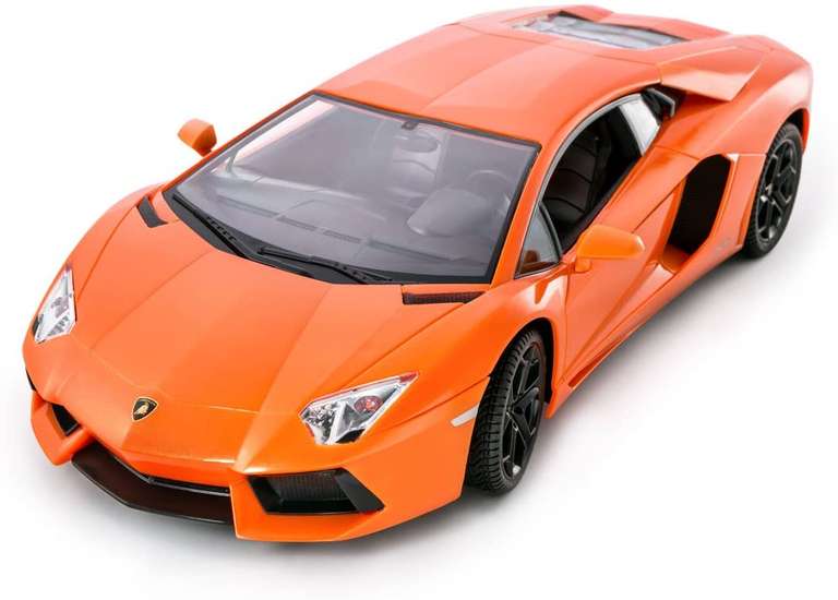Playtech Logic 1:16 Neon Orange Lamborghini Aventador Remote Controlled Car