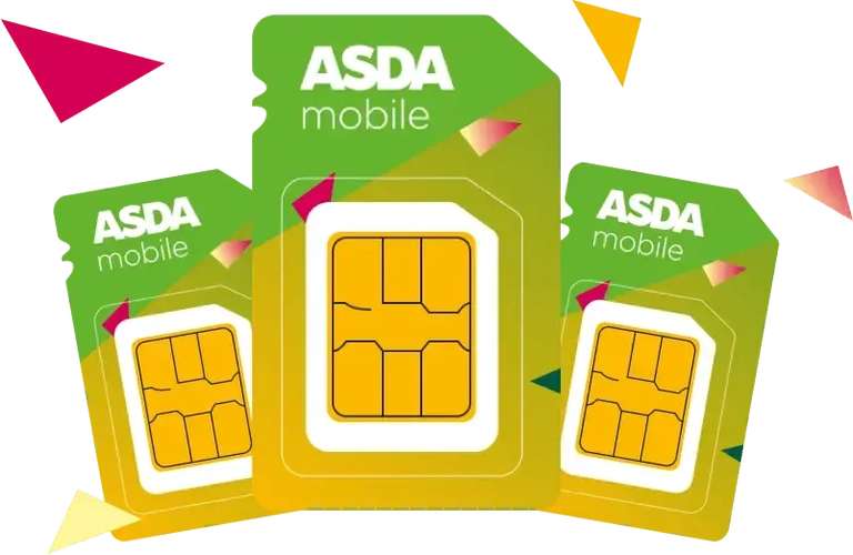 Asda 5GB data, Unlimited min & text + £40 Asda voucher after 3 months - Monthly rolling plan - No contract