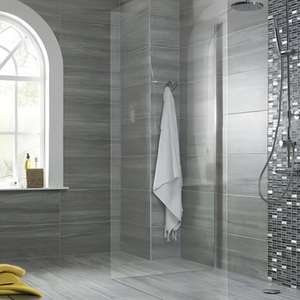 Everest Slate Porcelain Tiles - 6 Pack - 600x300mm £12.96 Per Pack - Free Click & Collect @ Wickes