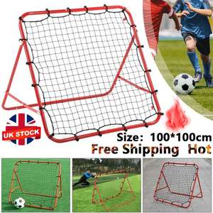 Football Training Net Soccer Kickback Target Goal Rebounder Net for Kids Teach sold by Worthubuy (UK Mainland)