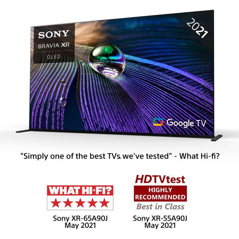 SONY XR65A90JU 65 Inch Bravia XR MASTER Series OLED 4K TV @ AO £1799.99 delivered