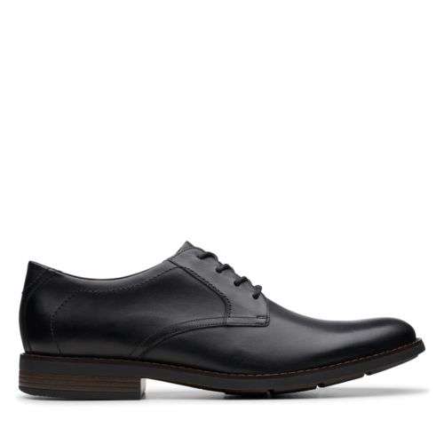 aliviar Mala fe auxiliar Becken Lace Black Leather Shoes - £28 (with code), free delivery above £30  order / £3.95 Under £30 @ Clarks Outlet | hotukdeals