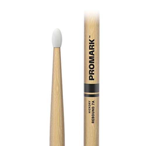 ProMark Rebound 7A Hickory Drumstick, Oval Nylon Tips £6 at Amazon