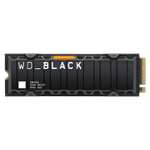 WD_BLACK SN850X PCIe 4.0 x4 3D TLC with Dram 7,300 MBps/6,600 MBps 2TB with heatsink £159.99 or 4TB £349.99 delivered @ WD