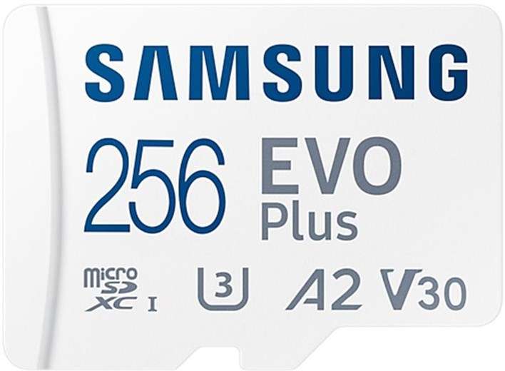 Samsung Evo Plus 256GB MicroSD Card £14.99 + £2.95 Delivery @ Box