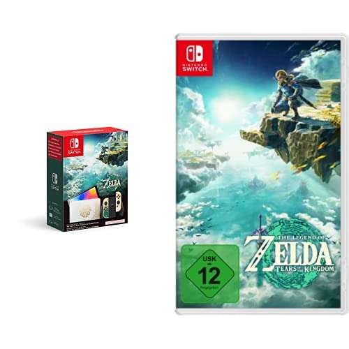 Nintendo Switch OLED Model - Zelda Edition PLUS The Legend of Zelda: Tears of the Kingdom Game- £312.65 @ Amazon Germany - Prime exclusive