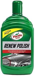 Turtle Wax, Renew Liquid Car Polish Scratch Repair & Paintwork Restorer 500ml, free collection - £5.69 @ EuroCarParts