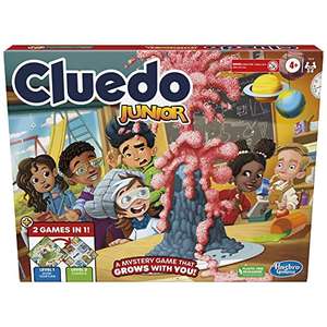 Clue Junior Game, 2-Sided Gameboard, 2 Games in 1