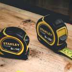 Stanley Tylon Tape Measures 5m & 8m £9.98 + Free Collection @ Toolstation