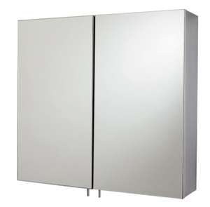 Wickes Stainless Steel Double Bathroom Cabinet - 600 x 550mm £35 instore only in very limited locations @ Wickes