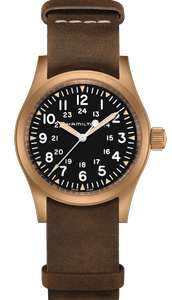 Hamilton Khaki Field mechanical - Bronze £576 at C.W. Sellors - Jura Watches