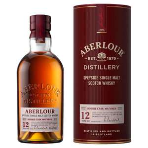 Aberlour 12 Year Old Single Malt Scotch Whisky 40% ABV 70cl - £28 @ Asda