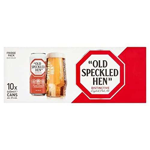 Old Speckled Hen Beer Can 10X440ml - £9.50 At Checkout @ Amazon