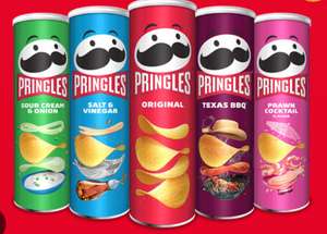Pringles Sharing Crisps 185g All Varieties - Clubcard Price