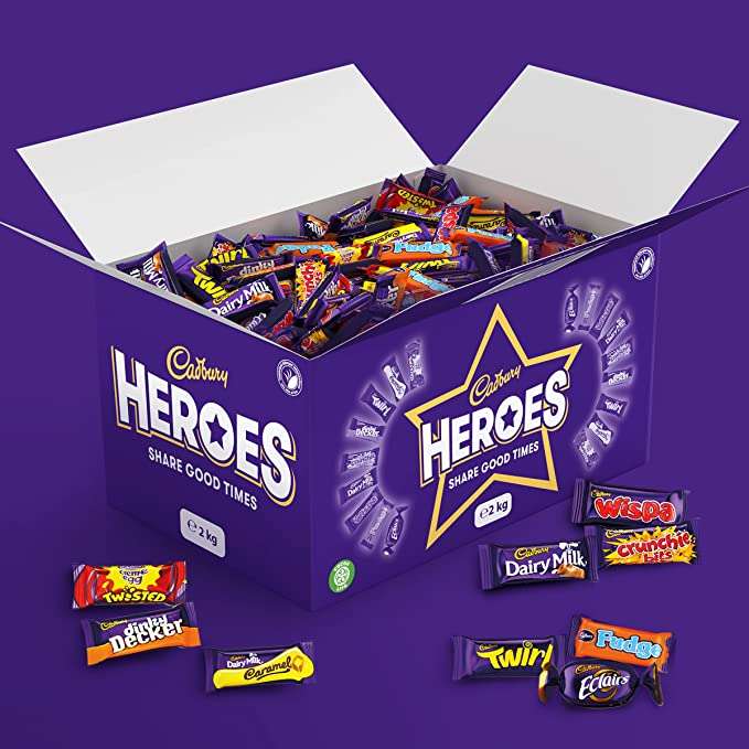 Cadbury Heroes Share box 2kg £11.50 @ Ocado