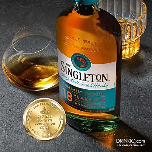 The Singleton of Dufftown 18 Year Old Single Malt Scotch Whisky 70cl £55 delivered @ Amazon (£52.25 on Subscribe & Save)