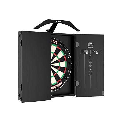 Target Darts Arc Dartboard, Cabinet, Light, 2x Sets Darts - £75 @ Amazon