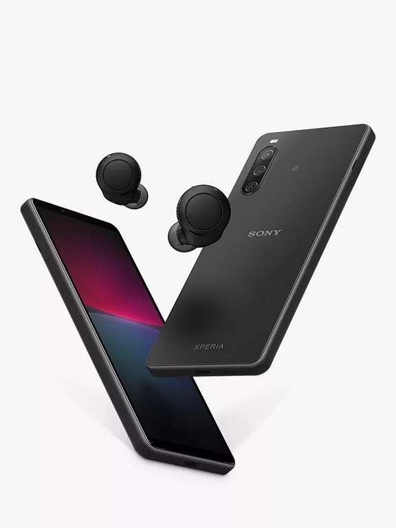 Sony Xperia 10 IV 128GB 5G Smartphone With Free WF-C500 Headphones, 32GB 5G Data On Vodafone £18p/m £19 Upfront - £451 (24m) @ Fonehouse