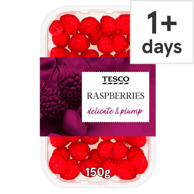Tesco Raspberries 150G - Clubcard Price