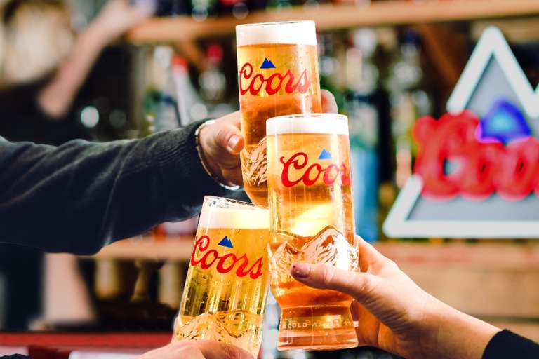 Enjoy a free pint of Coors this weekend via O2 Priority