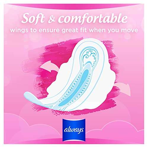 Always Sensitive Pads with Wings Ultra Long 12 Pads - £3.80 (Minimum Order 4) @ Amazon