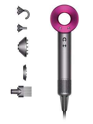 Dyson Supersonic hair dryer (Iron/Fuchsia) - Refurbished - £192.37 with code - delivered @ eBay / Dyson