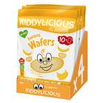 Kiddylicious Banana Wafers - Gluten and Dairy Free Kids Snack (4 x 10 twin packs) - £2.50 @ Amazon
