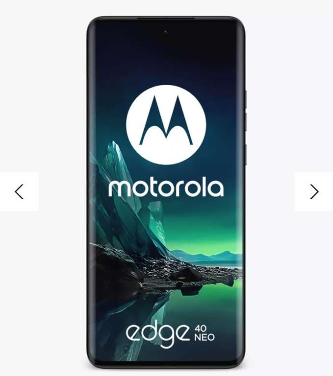Motorola Edge 40 Neo Smartphone 12GB RAM 256GB 6.5" 144Hz 5G SIM Free (John Lewis Members) + 2 Year Warranty