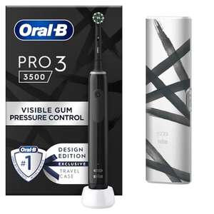 Oral-B Pro 3 Electric Toothbrush For Adults,Incl 1 Toothbrush Head & Travel Case