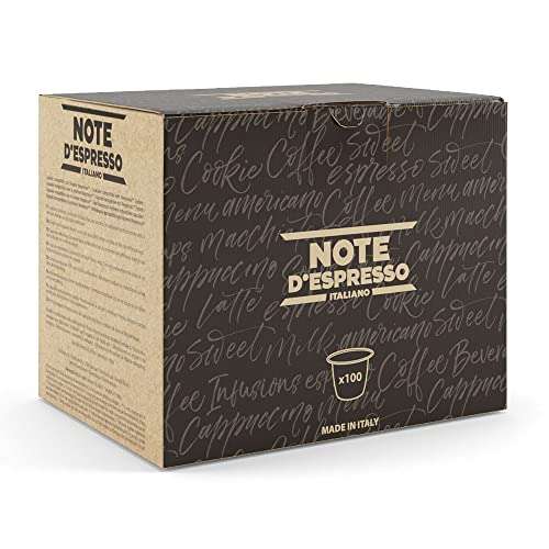 100 Note d'Espresso Chocolate Orange Nespresso Compatible Capsules - £6.46 S&S