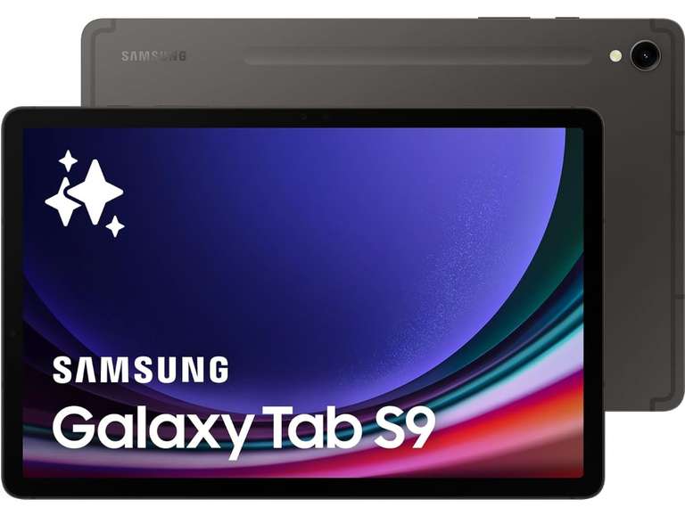 Samsung Galaxy Tab S9 WiFi Tablet, 128GB Storage, S Pen Included + Buds2 Pro Headphones - £343.20 w/trade in via EPP sites