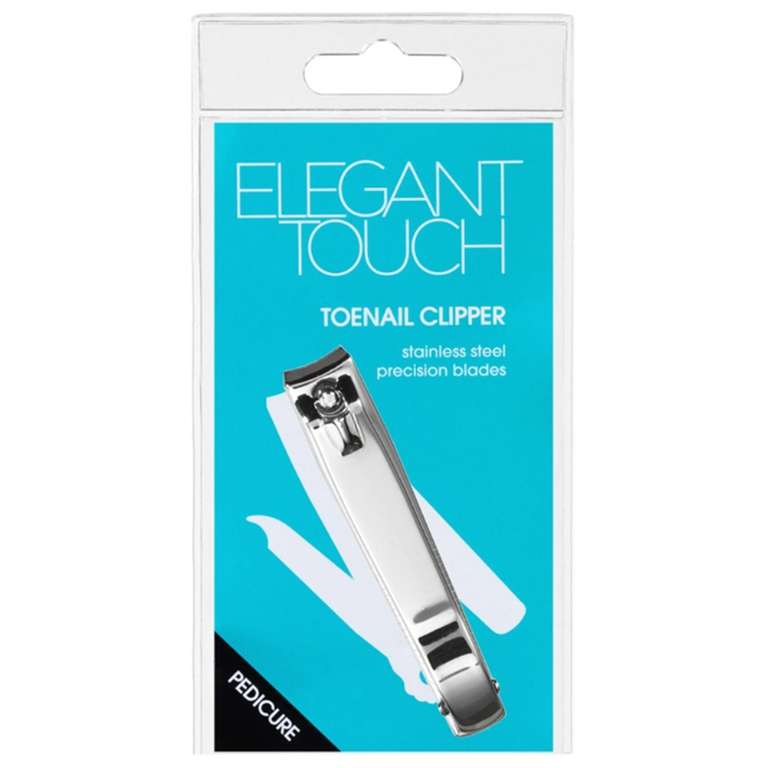 Elegant Touch Essential Implements Toe Nail Clippers, Packaging May Vary
