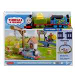 Thomas & Friends Motorized Train Set Paint Delivery with Battery Powered Thomas & Troublesome Truck