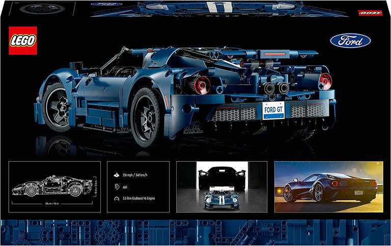 LEGO 42154 Technic 2022 Ford GT Car Model Kit - £83.99 @ Amazon
