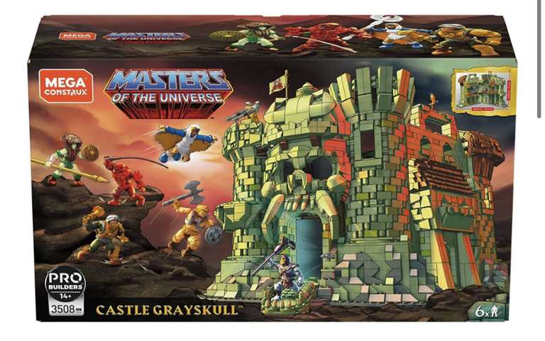 Mega Construx Masters of the Universe Castle Grayskull 3508 pc Construction Set Toy £89.99 @ Maqio Toys