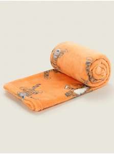 Disney Tigger Orange Fleece Blanket + free C&C