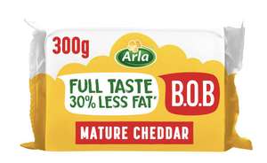 Arla Bob 30% reduced fat 300g mature cheddar