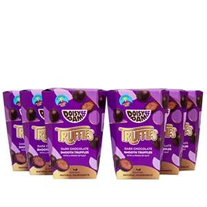 Doisy & Dam - Dark Chocolate Truffles - 6 x 144g Bags