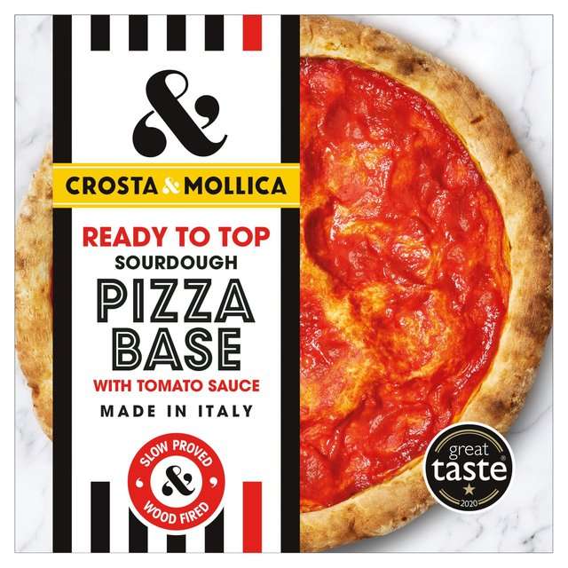Crosta & Mollica - Pizza Base 270g / Mini pizza - Salami Tomato & Mozzarella 160g - Buffalo Mozzarella & Tomato 154g - 30p each @ Morrisons
