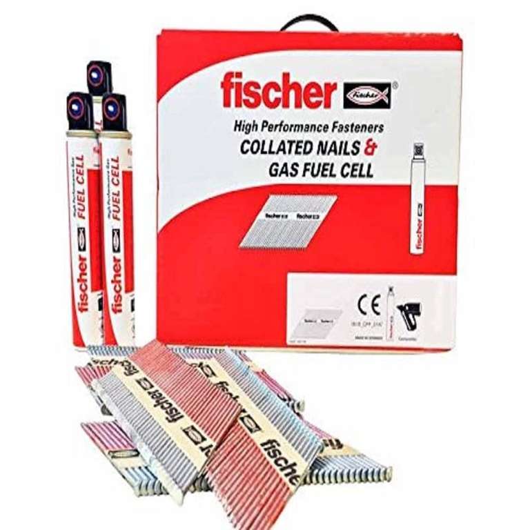 fischer Nail Fuel Pack 51x2.8mm Ring Galv, 534703, Metal £27.99 @ Amazon prime exclusive
