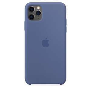 Apple Official iPhone 11 Pro Max Silicone Case, Linen Blue - £8.98 delivered @ MyMemory