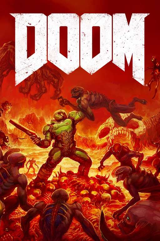 Doom (2016) - Xbox Download - Playable on Xbox One / Xbox Series X|S