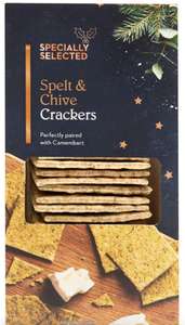 Spelt and chive crackers - 9p instore @ Aldi (Huddersfield)