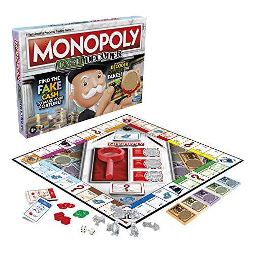 Monopoly Cash Decoder Board Game £9.99 @ Amazon